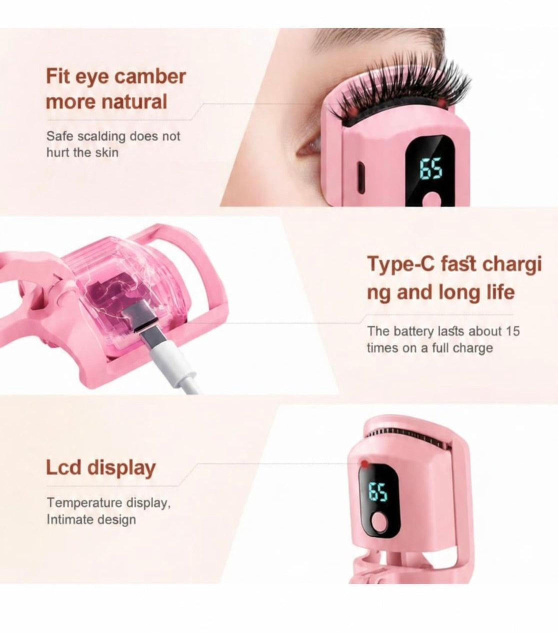 Heated Lash Curler - Instant Lift