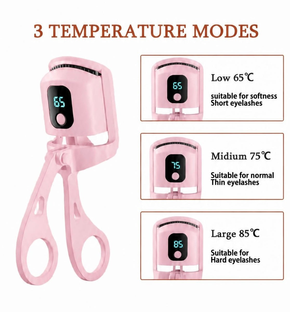 Heated Lash Curler - Instant Lift